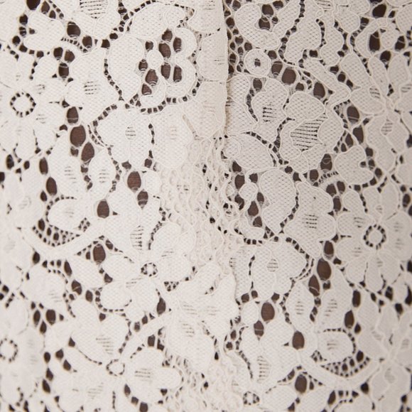 NWT ZARA SEXY LACE BODYSUIT VANILLA - Picture 6 of 8